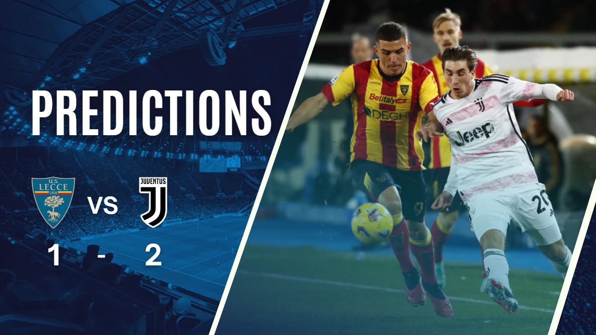 Dự đoán tỷ số Lecce vs Juventus ( 02:45 – 02/12/2024 )