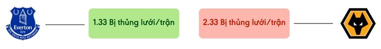 Thong ke ban thang Everton vs Wolves - bi thung luoi