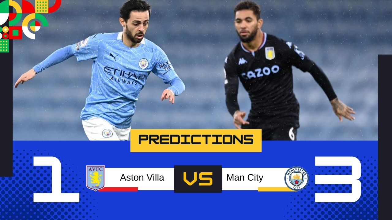 Dự đoán tỷ số Aston Villa vs Man City ( 19:30 – 21/12/2024 )