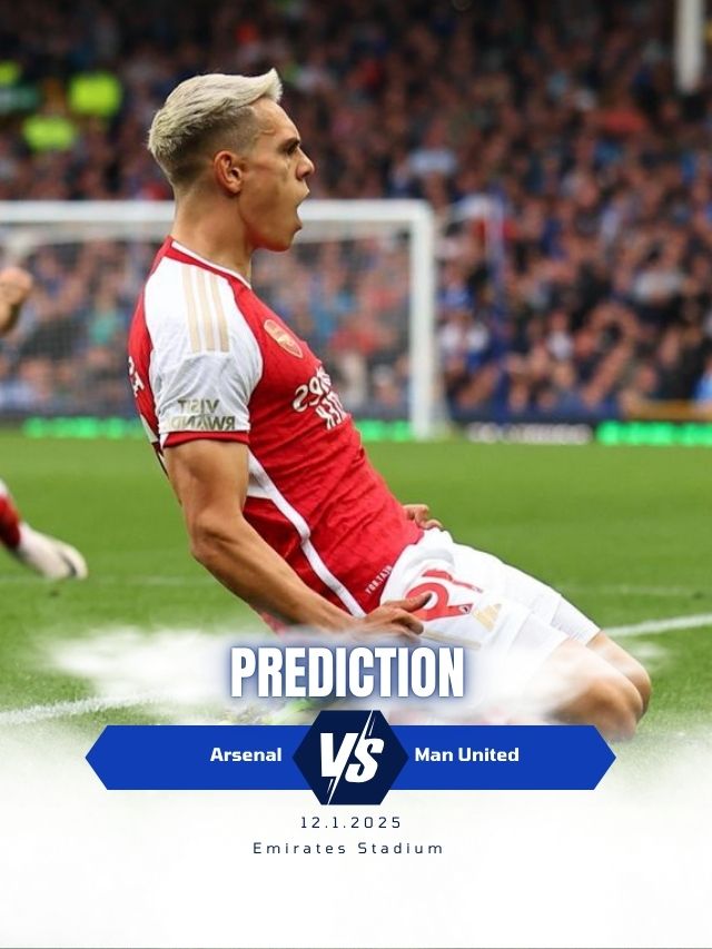 Arsenal vs Man United prediction & statistics | 12/1/2025