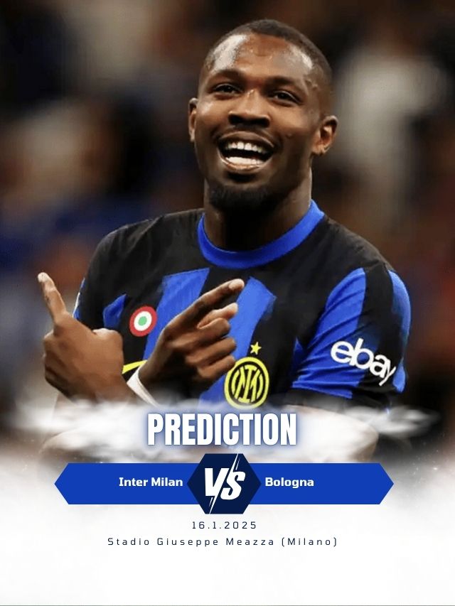 Inter Milan vs Bologna prediction & statistics | 16/1/2025