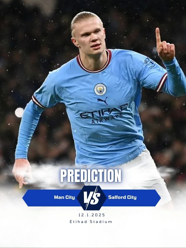 Man City vs Salford City prediction & statistics | 12/1/2025