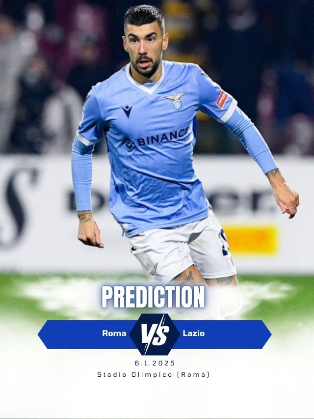 Roma vs Lazio prediction & statistics | 6/1/2025