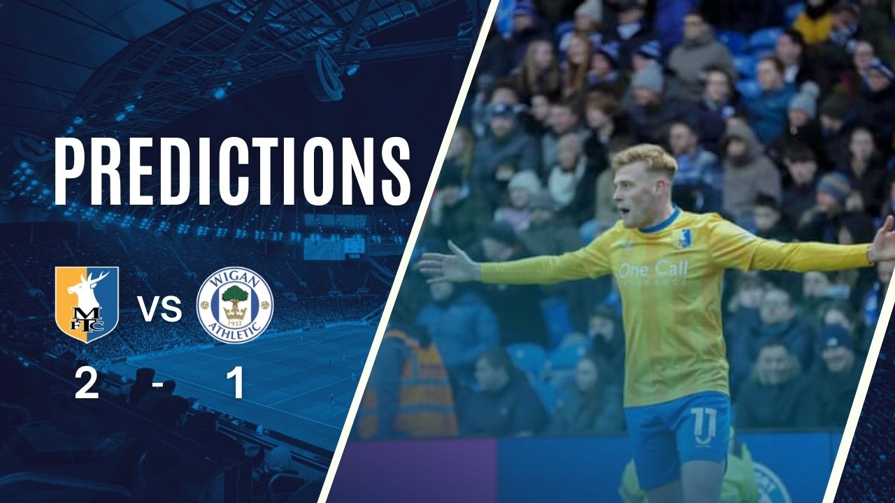 Dự đoán tỷ số Mansfield Town vs Wigan Athletic ( 01:00 – 12/1/2025 )