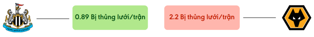 Thong ke ban thang Newcastle vs Wolves - bi thung luoi